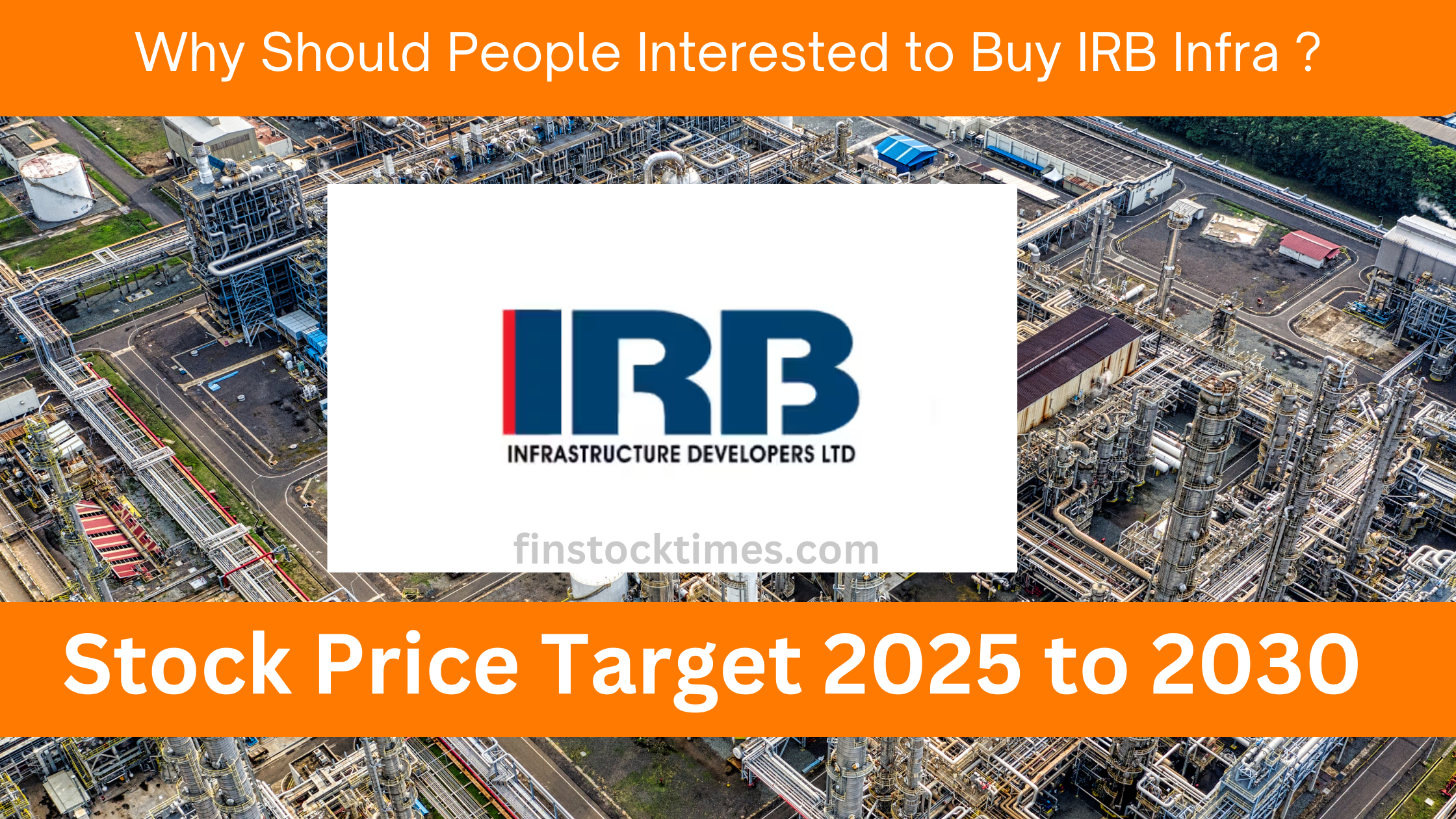 IRB infra stock price prediction